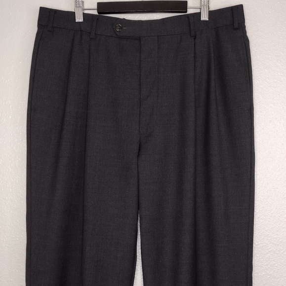 Brook Brothers Loro Piana 100% Wool Trouser Dress Pants Size W36/L34 - Picture 4 of 14